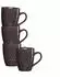 Ritzenhoff & Breker Becher 350ml 4er Set Floris grau