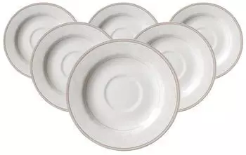 Ritzenhoff & Breker Untertasse f&uuml;r Espresso 6er Set Isabella