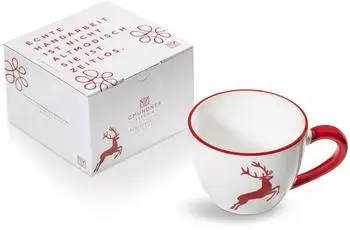 Gmundner Rubinroter Hirsch Teetasse Maxima 0,4L (0318TTMA12K)