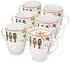 Sänger Bilgola Nussknacker Kaffeebecher-Set 6-tlg., Porzellan, 400ml
