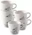 Villeroy & Boch Manufacture Rock blanc Mickey Mouse Espressotasse 60 ml 6er Set