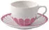 Villeroy & Boch Fleur Couleur Cappuccinotasse mit Untertasse 300 ml Cassis