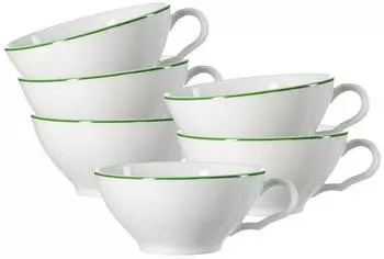 Ritzenhoff & Breker Teetasse 100ml 6er Set Norden gr&uuml;n