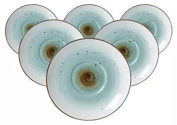 Ritzenhoff & Breker Untertasse zu Espresso 6er Set Cosmo blau
