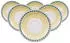 Villeroy & Boch French Garden Café au lait Untertasse ø 19,5 cm 6er Set