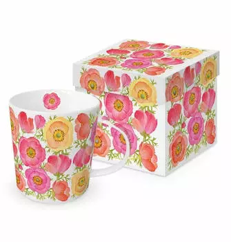 Design@Home Poppy Paradise Trend Mug Kaffeebecher New Bone China 400ml (160302590)