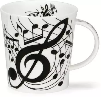 Dunoon Lomond Ebony Becher Fine Bone China 320ml (LOEBON)