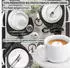 Sänger Marlo Kaffeetassen-Set mit Untertasse, Porzellan, Weiß, 200ml, 12-teilig