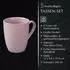 Stanley Rogers Tassen-Set Rautendesign New Bone Pastelltöne 6-teilig 340ml (56282)