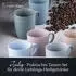 Stanley Rogers Tassen-Set Rautendesign New Bone Pastelltöne 6-teilig 340ml (56282)