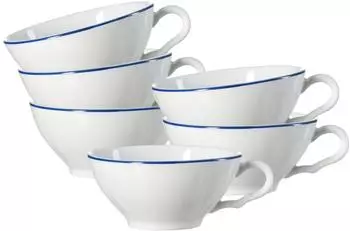 Ritzenhoff & Breker Teetasse 100ml 6er Set Norden blau