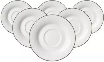 Ritzenhoff & Breker Teeuntere 6er Set Norden grau