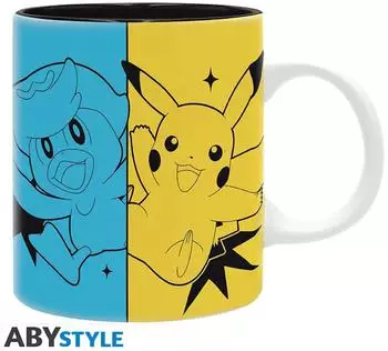 ABYstyle Pok&eacute;mon Karmesin & Purpur Starter Becher aus Keramik (63223)