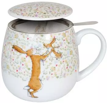 K&ouml;nitz Tea For You Becher &bdquo;I Love You to the Moon", Porzellan, 420ml, mit Sieb und Deckel (11 5 143 2449)