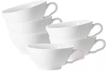 Ritzenhoff & Breker Teetasse 100ml 6er Set Norden weiss