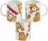 United Labels Garfield Portraits Kaffeebecher, Keramik, 320ml (0134389)
