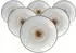 Ritzenhoff & Breker Untertasse zu Espresso 6er Set Cosmo grau