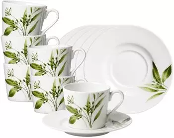 Ritzenhoff & Breker Evora Espressotasse mit Untertasse 100 ml 6er Set