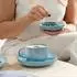 Villeroy & Boch like. by Perlemor Aqua Kaffeeuntertasse ø 16,1 cm 6er Set