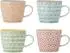 Bloomingville Carla Tassen Multi, 4-er Pack