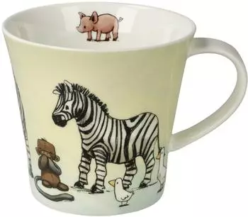 Goebel Anouk "Tierisch gut!" Becher, Fine Bone China, 0,35l