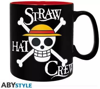 ABYstyle ONE PIECE Tasse Luffy & Skull 460ml (ABYMUGA451)