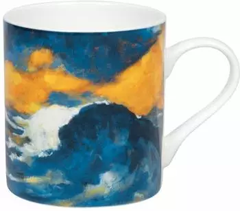 K&ouml;nitz Becher "Hohe Sturzwelle &ndash; Emil Nolde" New Bone China, blau, 385ml (11 2 004 2792)