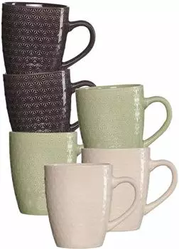 Ritzenhoff & Breker Floris Henkelbecher 350 ml 6er Set
