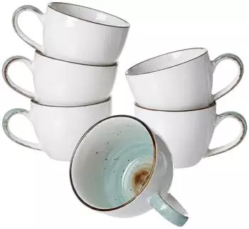 Ritzenhoff & Breker Espressotasse 100ml 6er Set Cosmo blau