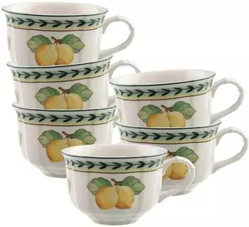 Villeroy & Boch French Garden Fleurence Teetasse 130 ml 6er Set