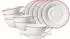 Ritzenhoff & Breker Ostfriese Teetasse mit Untertasse 100 ml 6er Set - Rot