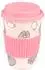 Erik Pusheen Keramikbecher mit Deckel und Silikongriff 400ml (VCT001)