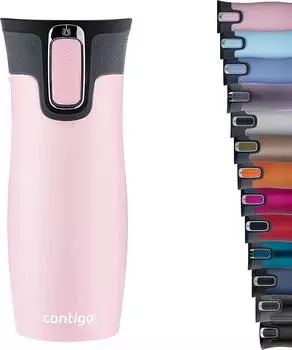 Contigo West Loop 2.0 Thermobecher Edelstahl 470ml Millenial Pink (2137559)