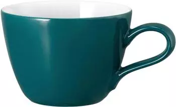 Seltmann Weiden Life Fashion Trendy Kaffeeobertasse petrol, Porzellan, 240ml