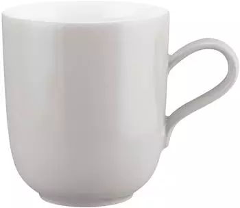 Seltmann Weiden Liberty Pure Colors Becher mit Henkel 0,40L, grau, Porzellan (97610902-0)