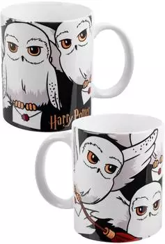 United Labels Harry Potter Hedwig Kaffeebecher, Keramik, 320ml (0132676)