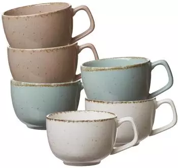 Ritzenhoff & Breker Casa Kaffeetasse 200 ml 6er Set gemischt