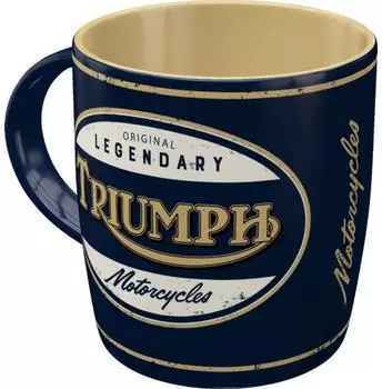 Nostalgic Art Triumph Legendary Motorcycles Kaffeebecher, Keramik, 330ml (43075)