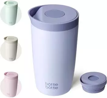 LuxusKollektion Travel Mug Classic Grande Isolierbecher 350ml, blau