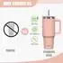 LuxusKollektion Thermobecher 30oz doppelwandiger Edelstahl, pink