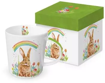 Design@Home Trend Mug "Rainbow Rabbit" Porzellan 0,3L (160301343)