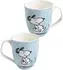 United Labels Snoopy Kaffeetasse blau mit Punkten, Keramik, 280ml (0133441)