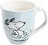 United Labels Snoopy Kaffeetasse blau mit Punkten, Keramik, 280ml (0133441)