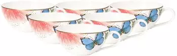 Villeroy & Boch Amazonia Teetasse 140ml, Porzellan, bunt, 6er Set (46594039-0)