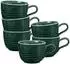 Seltmann Weiden Terra Kaffeetassen 260ml, moosgrün, 6er Set (Porzellan)