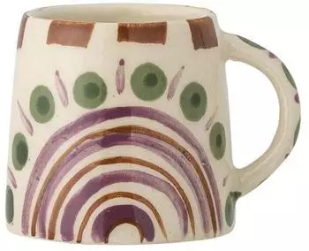 Bloomingville Shama Espressotasse Steingut, bunt (82061095)