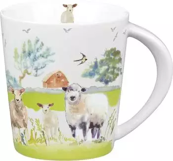 Könitz Farm Animals - Sheep Kaffeebecher, Porzellan, 380ml (11 1 134 2698)