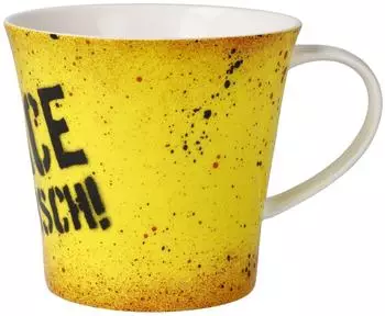 Goebel Coffee-Tea Mug &bdquo;Peace du Arsch" Fine Bone China, 350ml (23800051)
