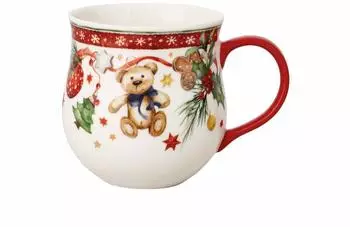 Hutschenreuther Christmas Mug Teddybär Becher mit Henkel 0,45L (02493-727540-15505)