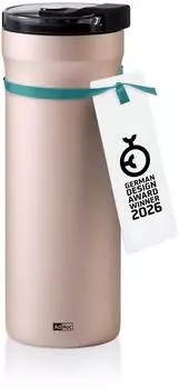 AdHoc Pulse Thermobecher 500ml, Edelstahl, Light Copper (TT34)